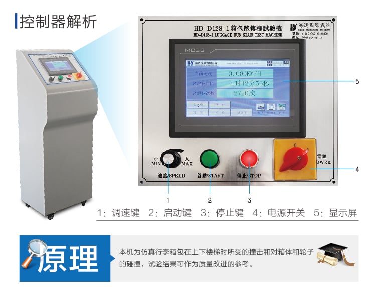 HD-D128-1箱包跑樓梯試驗機-03