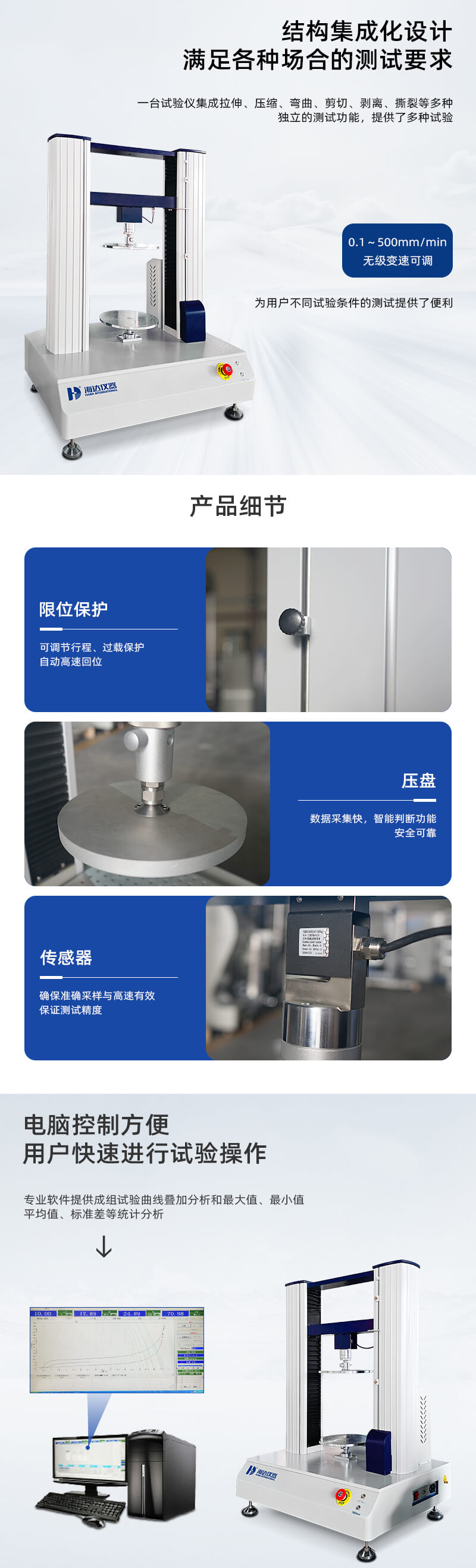 2.HD-A513-C-電腦式多功能伺服拉壓強(qiáng)度試驗(yàn)儀_02